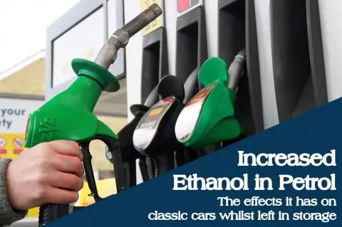 Increased Ethanol Content In Petrol: The Effects It Has On Classic Cars Whilst Left In Storage