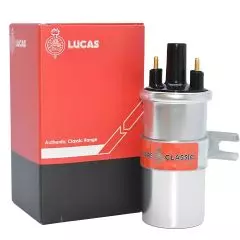 LUCAS COIL (Push-on terminal for cars with a ballast resistor - 1.5 ohm) (UE35972-L)