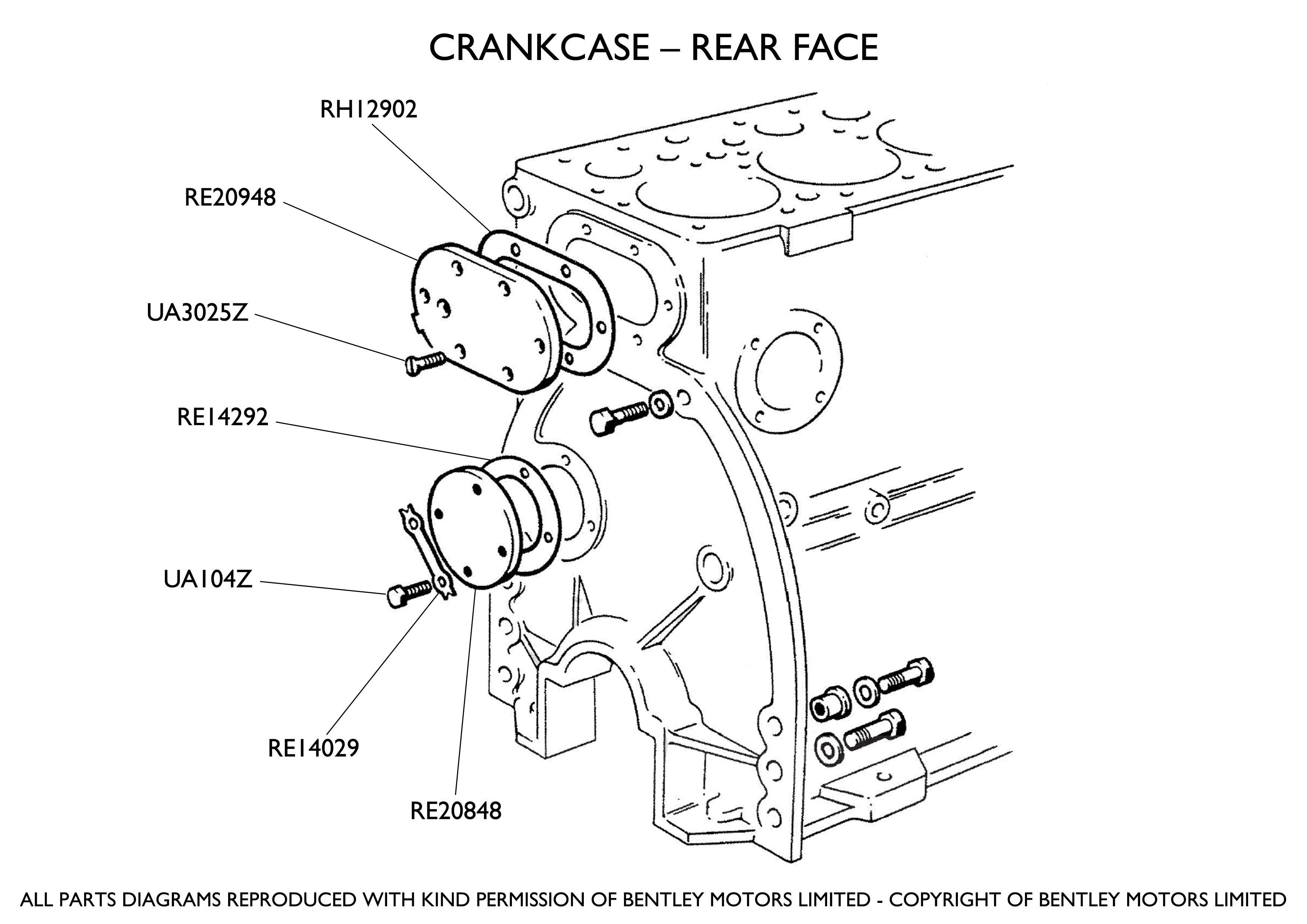Crankcase - Rear Face