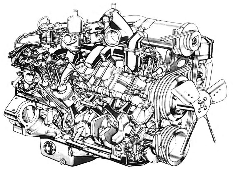 Silver Cloud II & III and Bentley S2 & S3 - V8 Cylinder Engine 