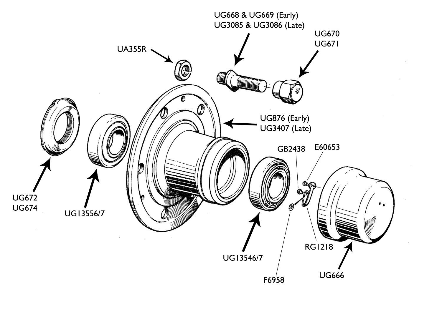 Hub & Wheel Bearing