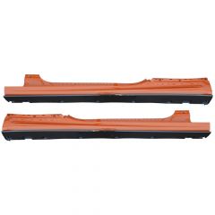 SILL COVERS (With carbon trim) (Supersports) (3W3853751/2FU)