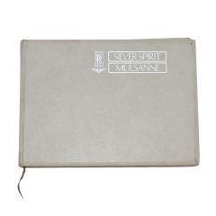 Handbook Silver Spirit/Mulsanne (HB-166)