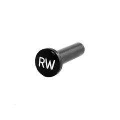 KNOB, REAR WINDOW DEMISTER SWITCH "RW" (RD6953P)