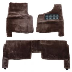SET OF LAMBSWOOL RUGS (RH DRIVE Two Door cars from 1988 to 1991) (RH12430P)