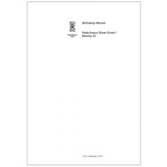 Workshop Manual - Silver Cloud & S Type (TSD2735DL)