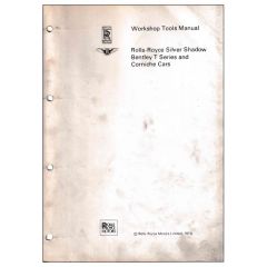 ROLLS-ROYCE SILVER SHADOW & BENTLEY T SERIES WORKSHOP TOOLS MANUAL (TSD2876DL)