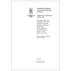 ENGINE MANAGEMENT WORKSHOP MANUAL (1987-1989) (TSD4737DL)