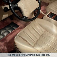 SET OF LAMBSWOOL RUGS (LEFT HAND DRIVE Corniche & Bentley Continental from 1994 to 1999) (UB90733P)