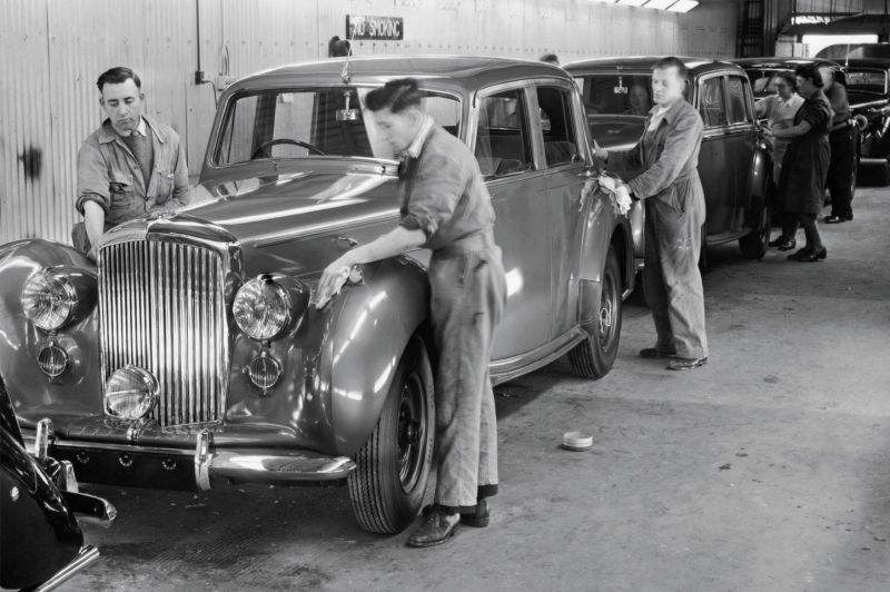 Bentley Motors celebrates 75 Years of manufacturing cars in Crewe