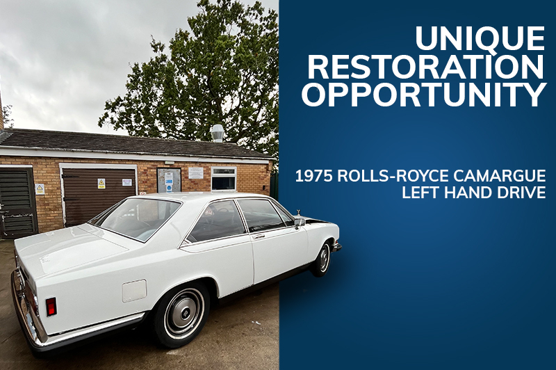 A Unique Restoration Opportunity - 1975 Rolls-Royce Camargue - LHD
