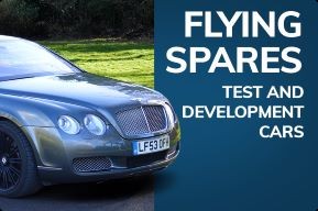 Flying Spares Test and Development Cars 