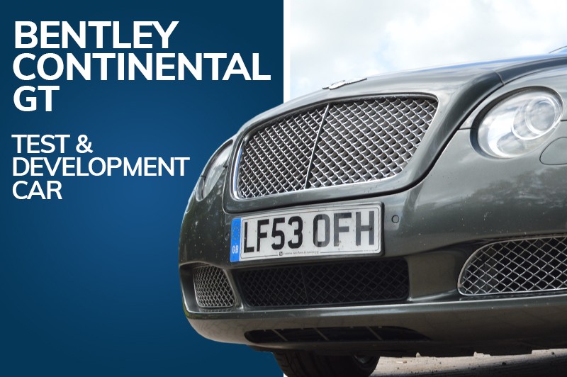 Bentley Continental GT Test and Development Car
