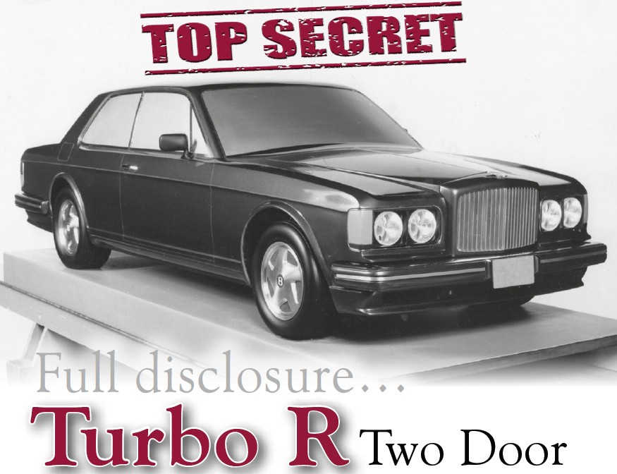 Bentley Prototypes - Turbo R Two Door